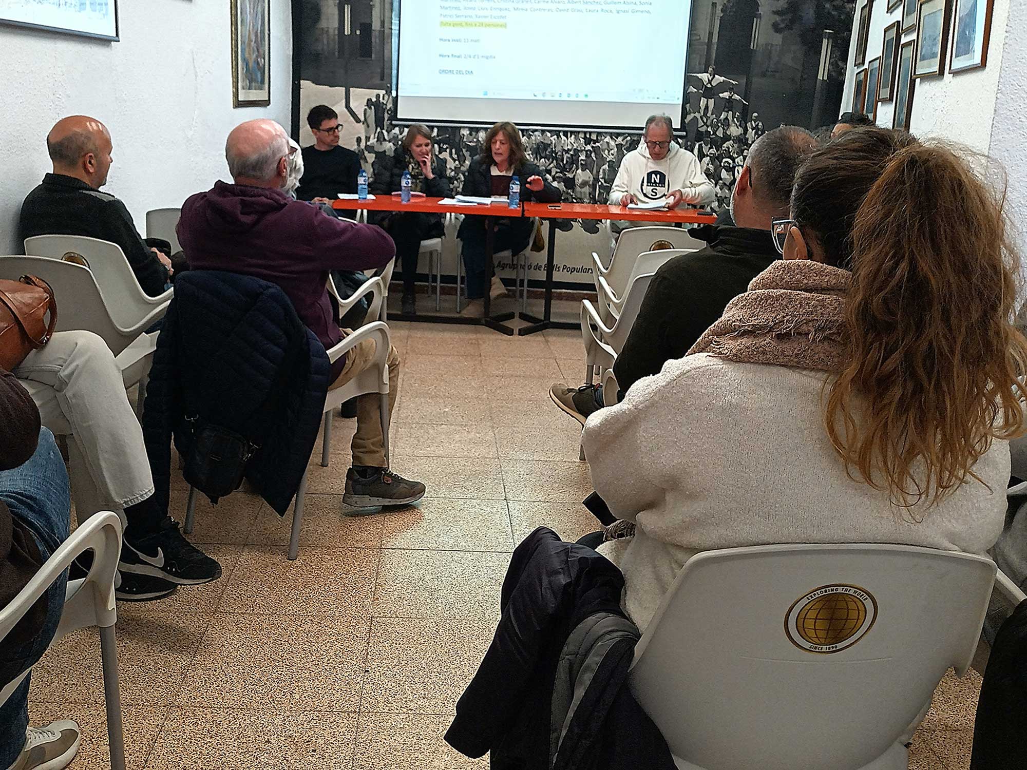 Assemblea General Ordinària de l'Agrupació de Balls Populars de Vilanova i la Geltrú