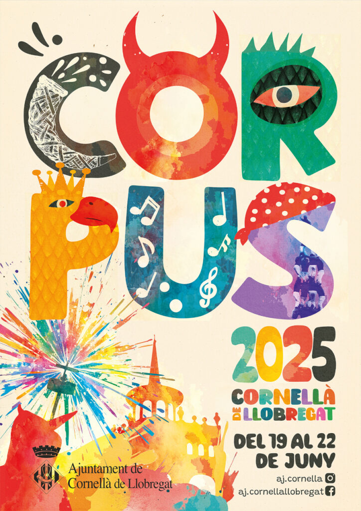 Populari de la festa major de Corpus 2025 de Cornellà de Llobregat